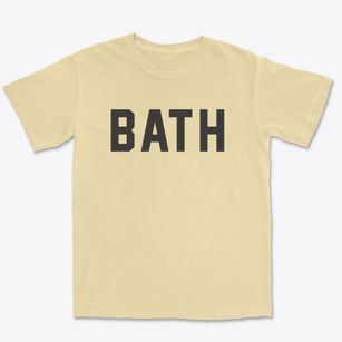 Bath North Carolina Classic Block Premium Heavyweight T-shirt