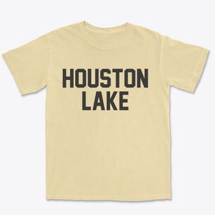 Houston Lake Missouri Classic Block Premium Heavyweight T-shirt