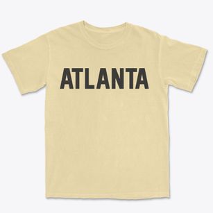 Atlanta Kansas Classic Block Premium Heavyweight T-shirt