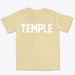 Temple Pennsylvania Classic Block Premium Heavyweight T-shirt