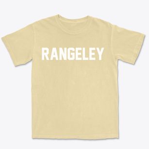 Rangeley Maine Classic Block Premium Heavyweight T-shirt