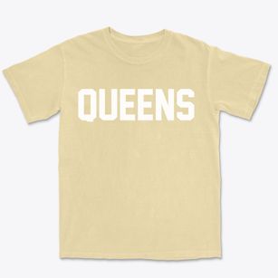 Queens New York Classic Block Premium Heavyweight T-shirt