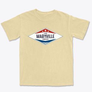 Maryville Tennessee Diamond Star Premium Heavyweight T-shirt