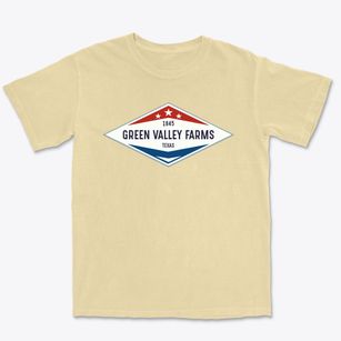 Green Valley Farms Texas Diamond Star Premium Heavyweight T-shirt