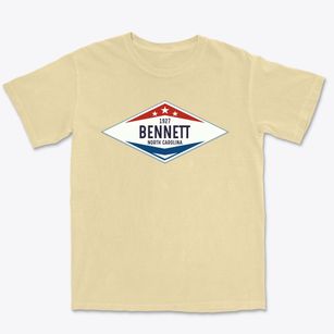 Bennett North Carolina Diamond Star Premium Heavyweight T-shirt