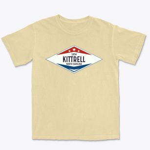 Kittrell North Carolina Diamond Star Premium Heavyweight T-shirt