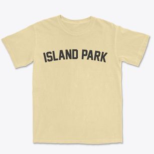 Island Park New York Classic Curve Premium Heavyweight T-shirt