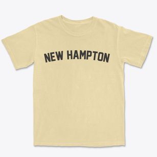 New Hampton Iowa Classic Curve Premium Heavyweight T-shirt