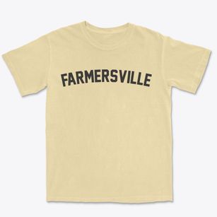 Farmersville New York Classic Curve Premium Heavyweight T-shirt