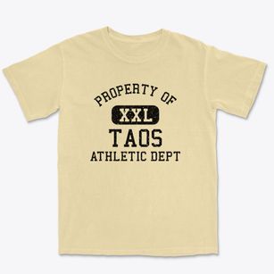 Taos New Mexico Athletic Dept Premium Heavyweight T-shirt