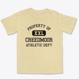 Creedmoor North Carolina Athletic Dept Premium Heavyweight T-shirt