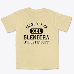 Glendora California Athletic Dept Premium Heavyweight T-shirt