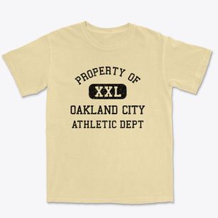 Oakland City Indiana Athletic Dept Premium Heavyweight T-shirt