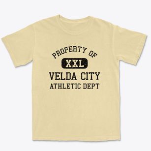 Velda City Missouri Athletic Dept Premium Heavyweight T-shirt