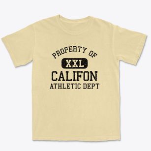 Califon New Jersey Athletic Dept Premium Heavyweight T-shirt