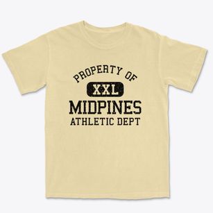 Midpines California Athletic Dept Premium Heavyweight T-shirt
