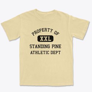 Standing Pine Mississippi Athletic Dept Premium Heavyweight T-shirt