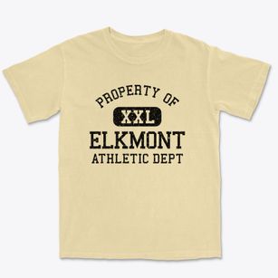 Elkmont Alabama Athletic Dept Premium Heavyweight T-shirt