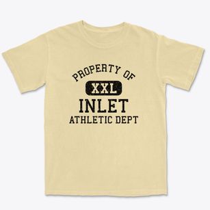 Inlet New York Athletic Dept Premium Heavyweight T-shirt
