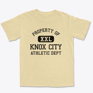 Knox City Missouri Athletic Dept Premium Heavyweight T-shirt