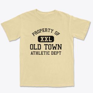 Old Town Maine Athletic Dept Premium Heavyweight T-shirt