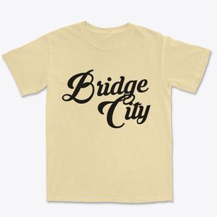 Bridge City Louisiana Vintage Team Premium Heavyweight T-shirt