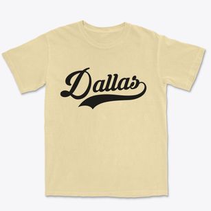 Dallas Texas Vintage Team Premium Heavyweight T-shirt
