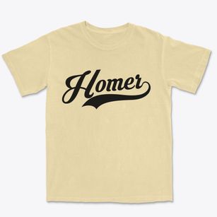 Homer Louisiana Vintage Team Premium Heavyweight T-shirt