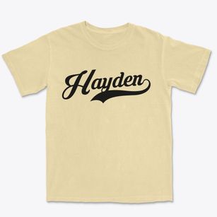 Hayden Indiana Vintage Team Premium Heavyweight T-shirt