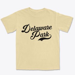 Delaware Park New Jersey Vintage Team Premium Heavyweight T-shirt