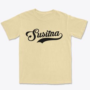 Susitna Alaska Vintage Team Premium Heavyweight T-shirt