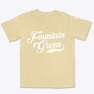 Fountain Green Utah Vintage Team Premium Heavyweight T-shirt