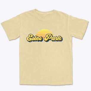Estes Park Colorado Sublime Sunset Premium Heavyweight T-shirt
