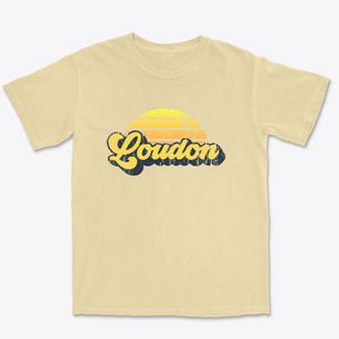 Loudon Tennessee Sublime Sunset Premium Heavyweight T-shirt