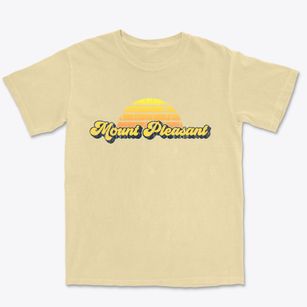 Mount Pleasant Tennessee Sublime Sunset Premium Heavyweight T-shirt