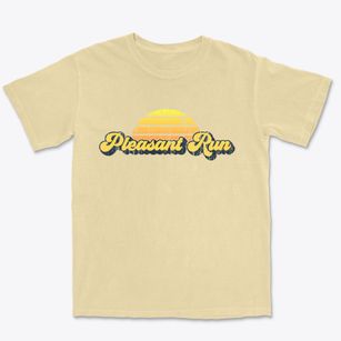 Pleasant Run Ohio Sublime Sunset Premium Heavyweight T-shirt