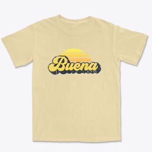 Buena New Jersey Sublime Sunset Premium Heavyweight T-shirt