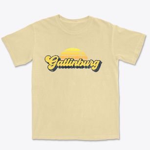 Gatlinburg Tennessee Sublime Sunset Premium Heavyweight T-shirt