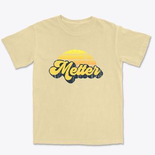 Metter Georgia Sublime Sunset Premium Heavyweight T-shirt