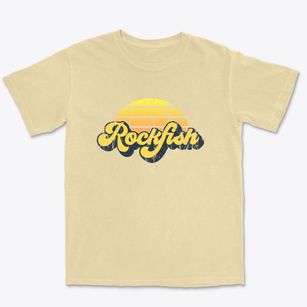 Rockfish North Carolina Sublime Sunset Premium Heavyweight T-shirt