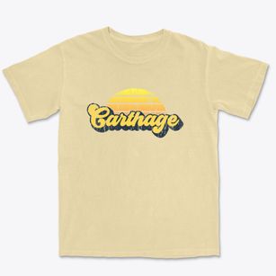 Carthage New York Sublime Sunset Premium Heavyweight T-shirt