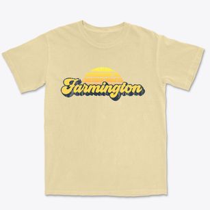 Farmington New Mexico Sublime Sunset Premium Heavyweight T-shirt