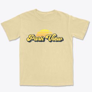 Park View Iowa Sublime Sunset Premium Heavyweight T-shirt