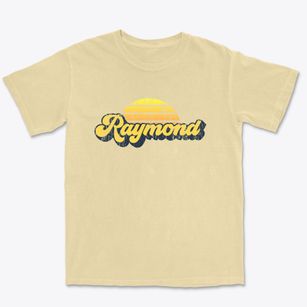 Raymond Mississippi Sublime Sunset Premium Heavyweight T-shirt