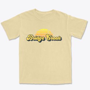 Bridge Creek Wisconsin Sublime Sunset Premium Heavyweight T-shirt