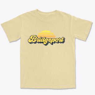 Bridgeport New York Sublime Sunset Premium Heavyweight T-shirt