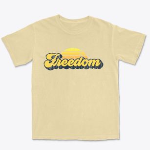 Freedom Pennsylvania Sublime Sunset Premium Heavyweight T-shirt