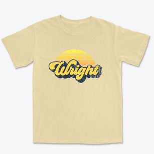 Wright New York Sublime Sunset Premium Heavyweight T-shirt