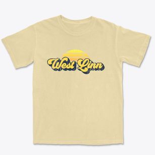 West Linn Oregon Sublime Sunset Premium Heavyweight T-shirt