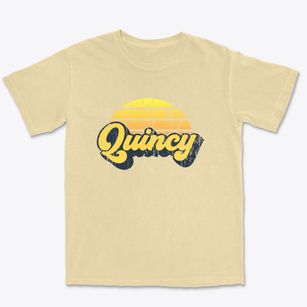Quincy Wisconsin Sublime Sunset Premium Heavyweight T-shirt